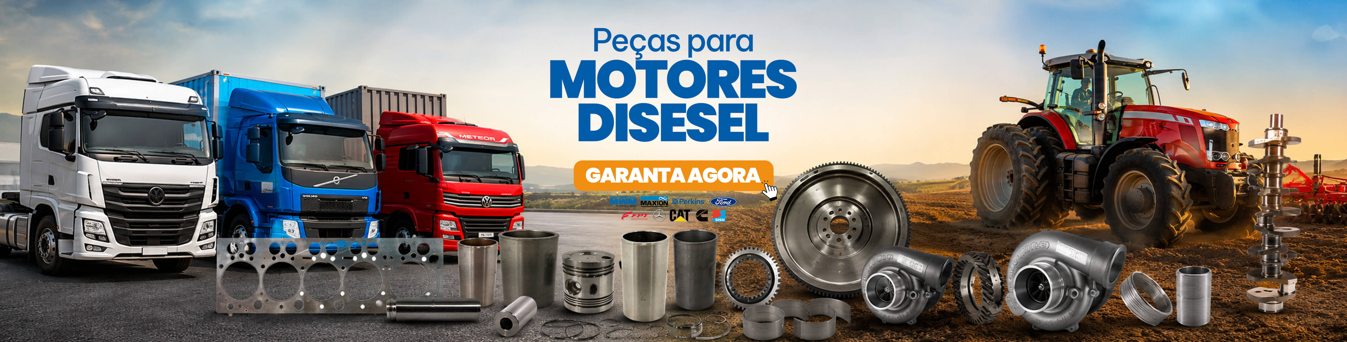 Peças para motores diesel + Truck